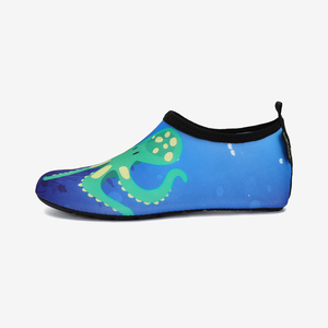 Saguaro Chaussures Aquatiques  Bleu/Verte Enfant | TQE-5580097